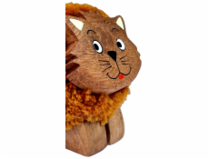 2Kids Toys Dřevěná figurka XL pompon Kočka