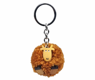 2Kids Toys Dřevěná klíčenka pompon Žirafa