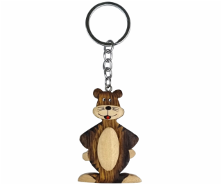 2Kids Toys Dřevěná klíčenka velká Tygr