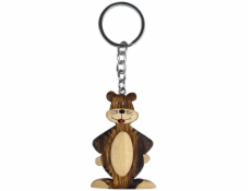 2Kids Toys Dřevěná klíčenka velká Tygr