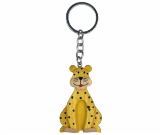 2Kids Toys Dřevěná klíčenka velká Leopard