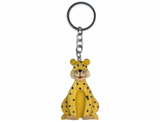 2Kids Toys Dřevěná klíčenka velká Leopard