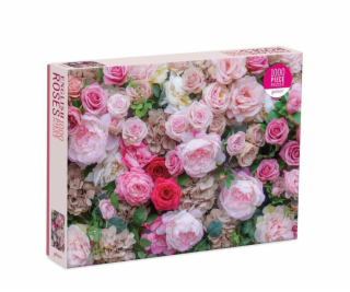 Galison Puzzle Anglické růže 1000 dílků