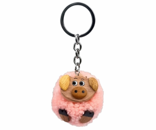 2Kids Toys Dřevěná klíčenka pompon Prase