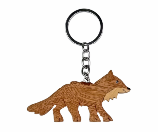 2Kids Toys Dřevěná klíčenka velká Liška