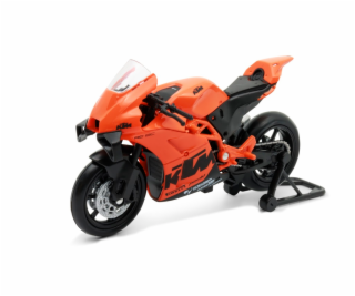 Welly Motocykl KTM RC 8C 1:18 oranžový