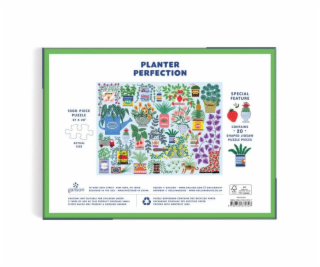 Galison Puzzle Sázení květin 1000 dílků