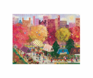 Galison Puzzle Podzim na městském trhu 1000 dílků
