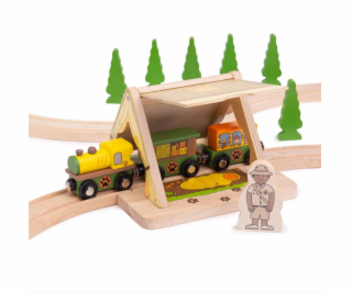 Bigjigs Rail Safari stan 