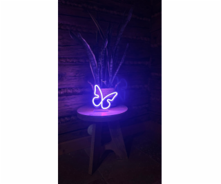 2Kids Toys LED NEON LIGHT lampička Motýlek