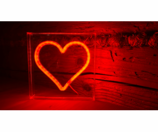 2Kids Toys LED NEON LIGHT lampička Srdce červené