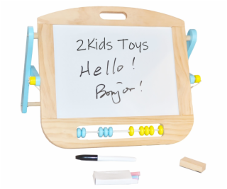 2Kids Toys Magnetická tabule oboustranná stolní