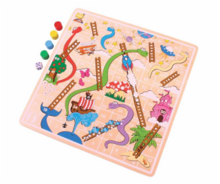 Bigjigs Toys Žebříky a hadi 