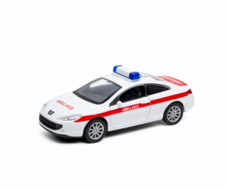 Welly Peugeot Coupe 407 AMBULANCE 1:34