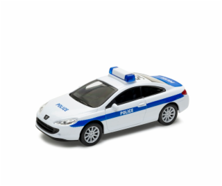 Welly Peugeot Coupe 407 POLICE 1:34