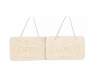 Le Toy Van Závěsná dřevěná tabulka OPEN/CLOSED