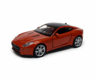 Welly Jaguar F-Type Coupe 1:34 tmavě oranžový