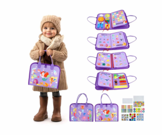 2Kids Toys Senzorická busy kniha Mořské panny