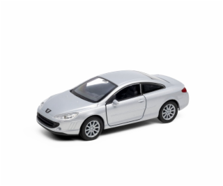 Welly Peugeot Coupé 407 1:34 červený