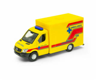 Welly Mercedes-Benz Sprinter AMBULANCE 1:34 žlutý
