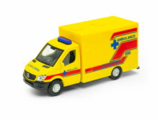 Welly Mercedes-Benz Sprinter AMBULANCE 1:34 žlutý