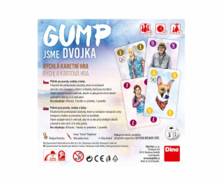 Dino Cestovní hra Gump Jsme dvojka