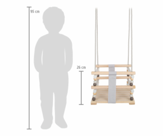 small foot Dřevěná houpačka skandinávská