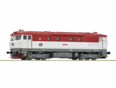 Roco Dieselová lokomotiva 749 218-4 ČD Bardotka, digitální - 7310054