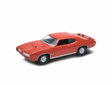 Welly1969 Pontiac GTO 1:34 červený