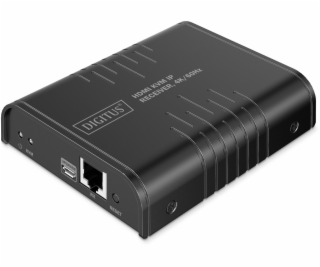 Digitus HDMI 4K/60Hz s KVM USB 2.0 přes IP 1G nebo až 120...