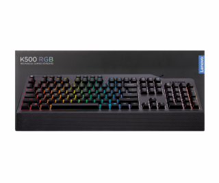 Lenovo Legion K500 klávesnice USB QWERTZ Černá, Šedá