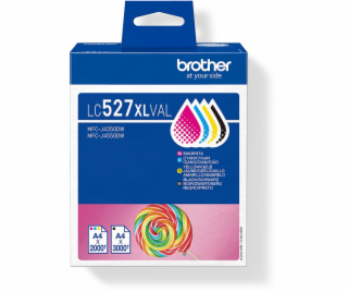 Brother LC527XL Value Pack - 4-balení - Vysoká výtežnost ...