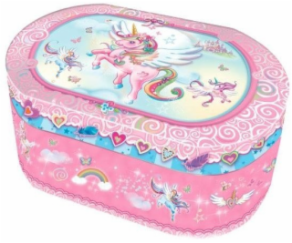 Pulio Oválná hudební skříňka Pecoware - Jednorožec