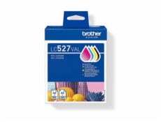 Brother LC527 Value Pack - 4-balení - cerná, žlutá, azurová, purpurová - originální - závesný box - inkoustová cartridge - pro Brother MFC-J4350DW, MFC-J4550DW