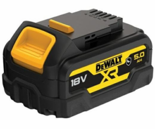 Baterie Dewalt XR DCB184G, 18V 5Ah (černá, kryt odolný pr...