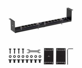 Kompaktní organizér kabelů Maclean pod stůl, max. zatížen...