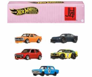 Hot Wheels Sada 5 prémiových kovových vozidel z Japonska