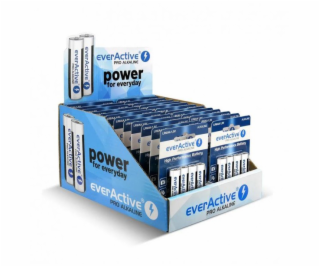 everActive Prodejní stojan alkalických baterií LR6/AA Pro...