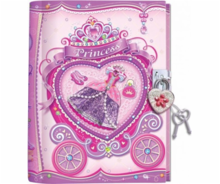 Pulio Deník s visacím zámkem Pecoware - princezna