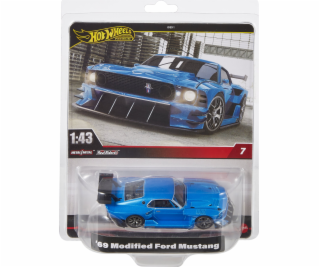 Hot Wheels Prémiové vozidlo Upravený Ford Mustang v měřít...
