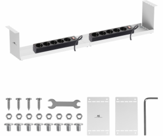 Kompaktní organizér kabelů Maclean pod stůl, max. zatížen...