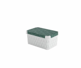 Box Curver Deco Stockholm S zelené lístky