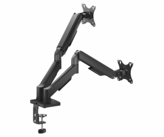 Savio UM-04 Dvojité stolní rameno na monitory s pružinou ...