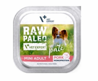 RAW PALEO Pâte Mini Adult Pork - vlhké krmivo pro psy - 150g