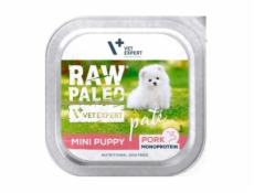 RAW PALEO Pâte Mini Puppy Pork - vlhké krmivo pro psy - 150g