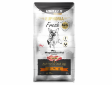 BIOFEED Euphoria Fresh Adult Mini & Small Pork with goose - suché krmivo pro psy - 2kg