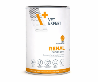 VET EXPERT Renal Chicken - vlhké krmivo pro psy - 400g