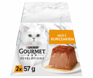 PURINA Gourmet Revelations Mousse with chicken in sauce -...