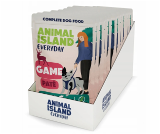 ANIMAL ISLAND Everyday Game - vlhké krmivo pro psy - 10x150g