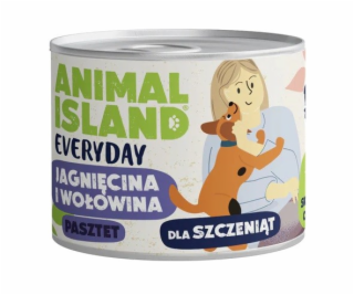 ANIMAL ISLAND Everyday Puppy Beef and lamb - vlhké krmivo...
